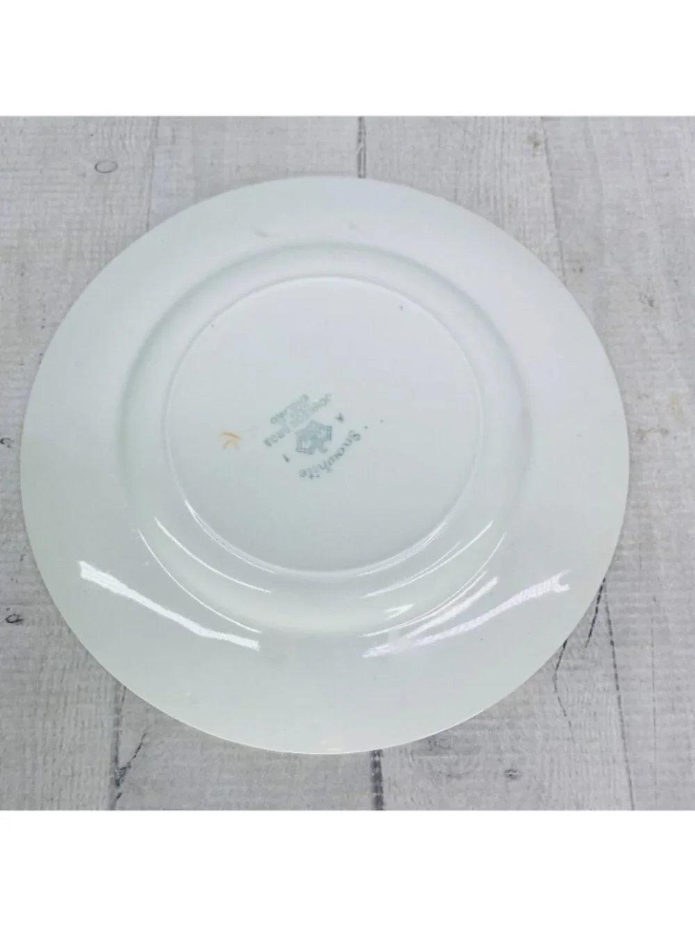 Johnson Brothers LYNTON OLDER SNOWHITE Floral England Lunch Salad Plates Set 5